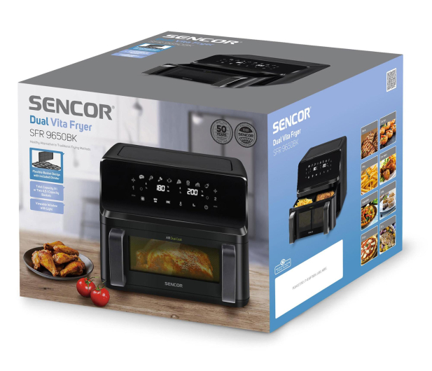 Sencor Air Fryer SFR 9650BK 9l - 1571335 - zdjęcie 7